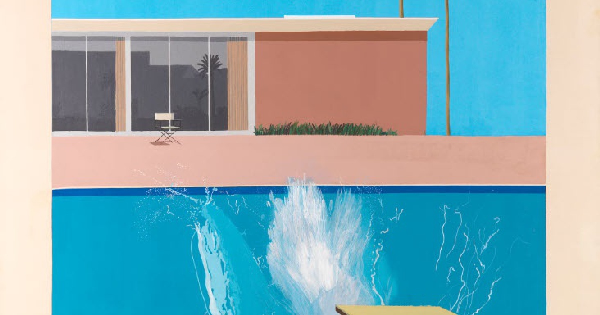 デイビッドホックニー　A Bigger Splash David Hockney | A Bigger Splash (1967) | Artsy